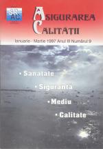 Asigurarea Calităţii - Quality Assurance, Anul III, Numărul 93, Ianuarie-Martie 1997