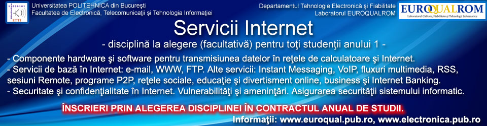 Curs "Servicii Internet"